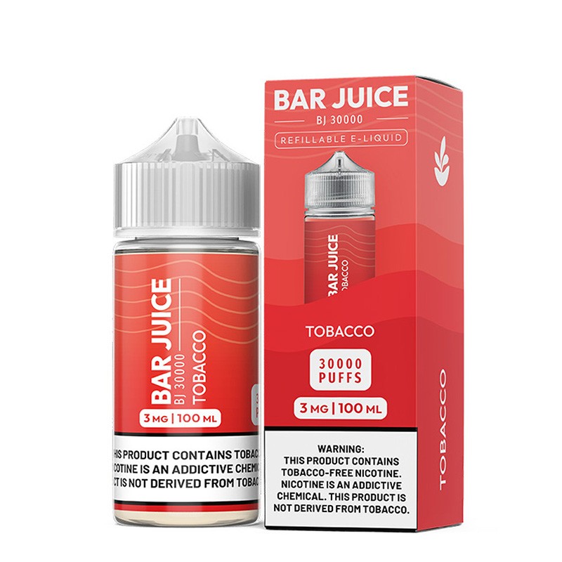 100ml Bar Juice BJ30000 Series Tobacco E-Liquid