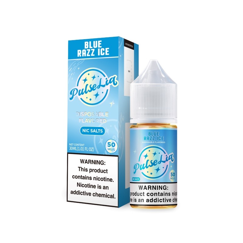 blue razz ice pulse liq e-juice