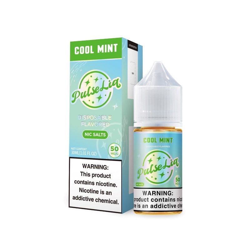 30ml cool mint pulse liq geek bar salt  e-juice