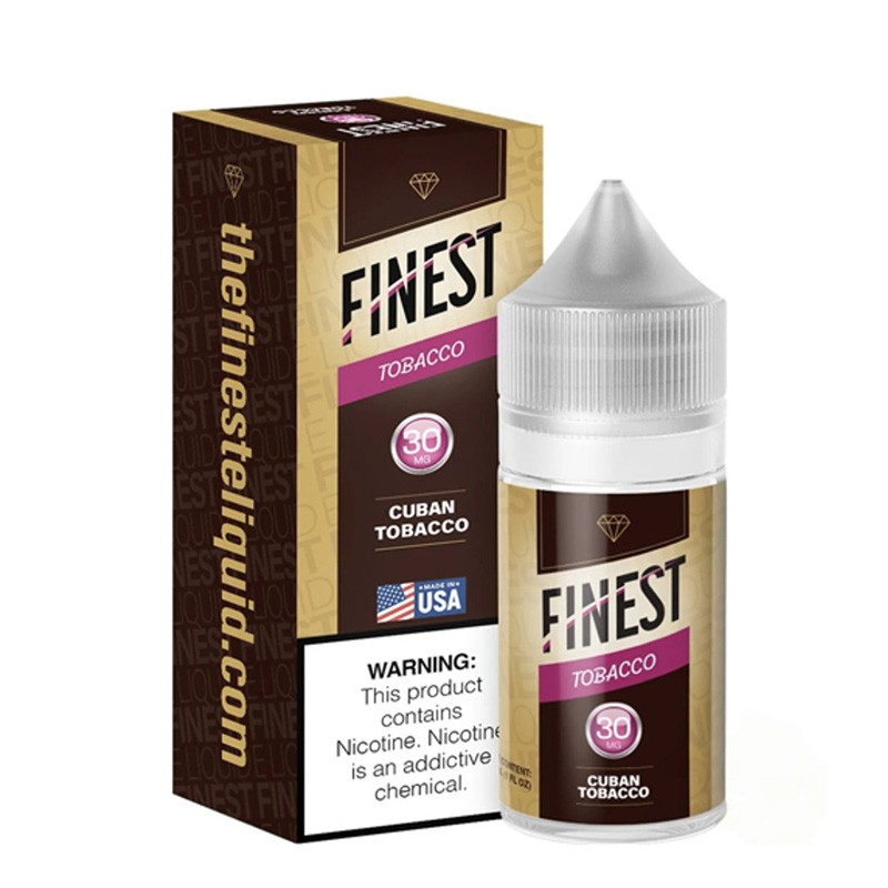 Finest Tobacco Edition Nic Salt Cuban Tobacco E-juice 30ml