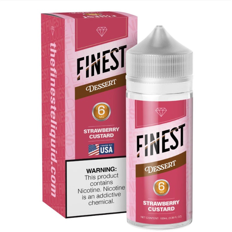 the finest dessert edition strawberry custars 6mg