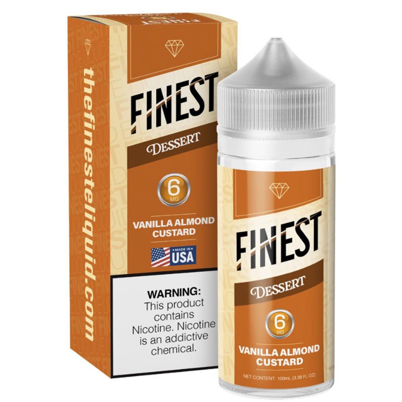the finest dessert edition vanilla almond custard 100ml 3mg