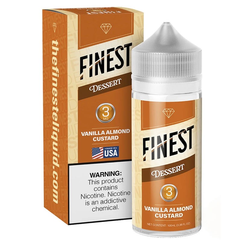 the finest dessert edition vanilla almond custard 100ml 3mg