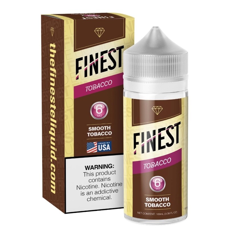 6mg smooth tobacco e-juice 100ml