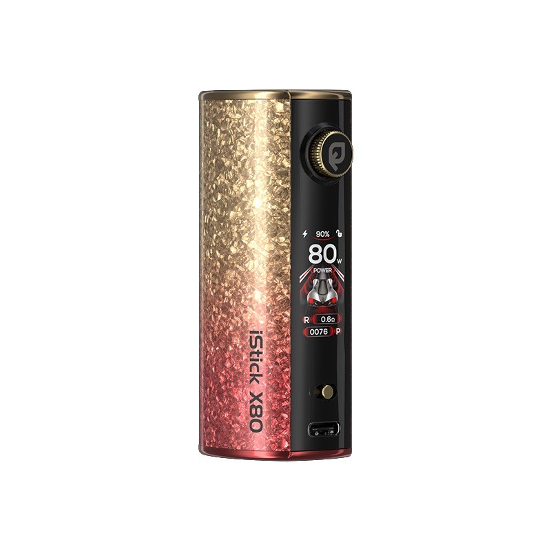 red yellow gradient eleaf istick x80 battery