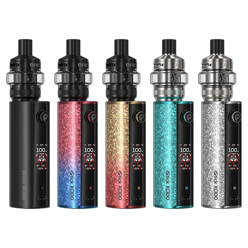 eleaf istick xc100 vape mod kit with melo x 1