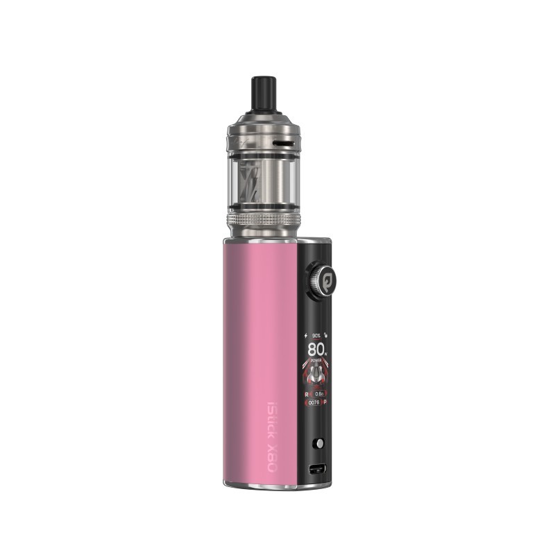 matte pink eleaf istick x80 kit w gtl x