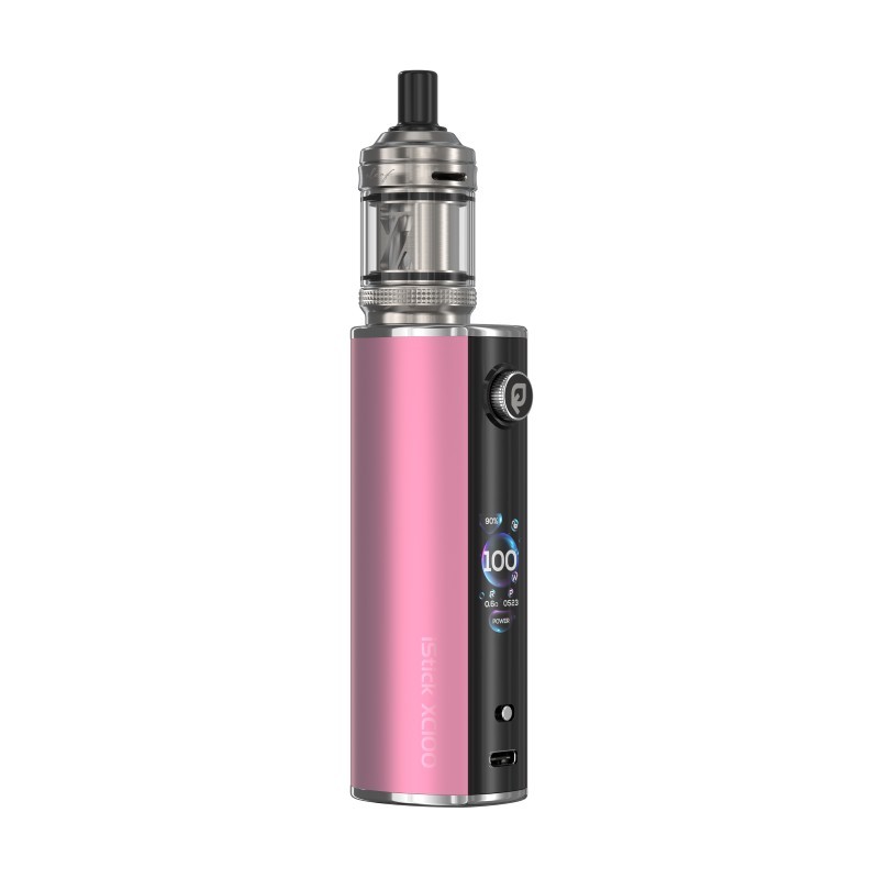 matte pink eleaf istick xc100 kit w gtl x