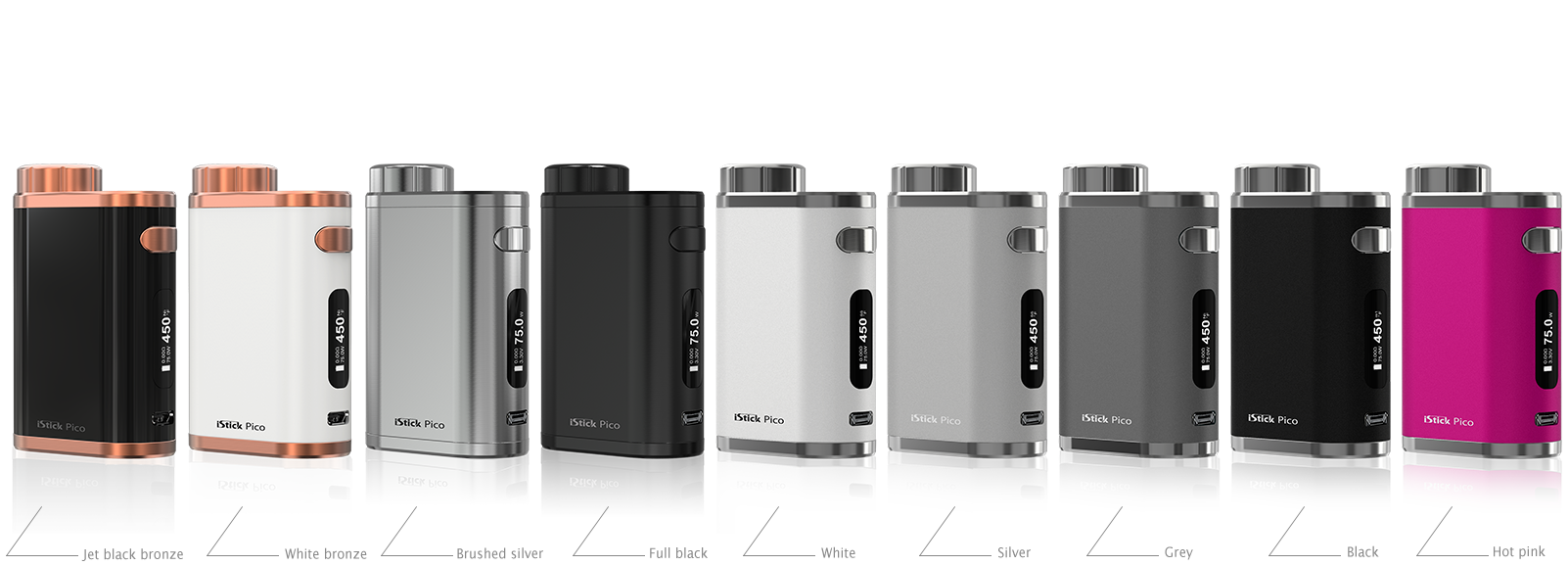 Eleaf Retail| Electronic cigarette| Eleaf iStick Pico 75W Box Mod | In