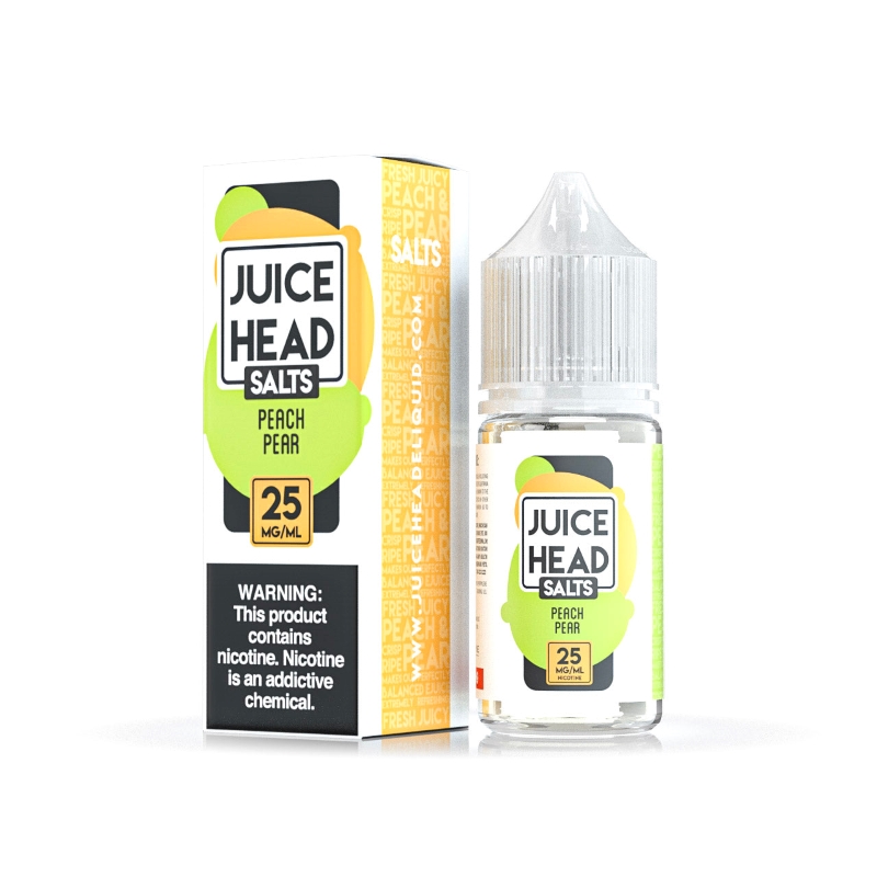 Juice Head Peach Pear Salts E-juice 30ml