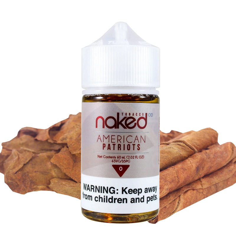 Naked 100 Tobacco American Patriot 60ml
