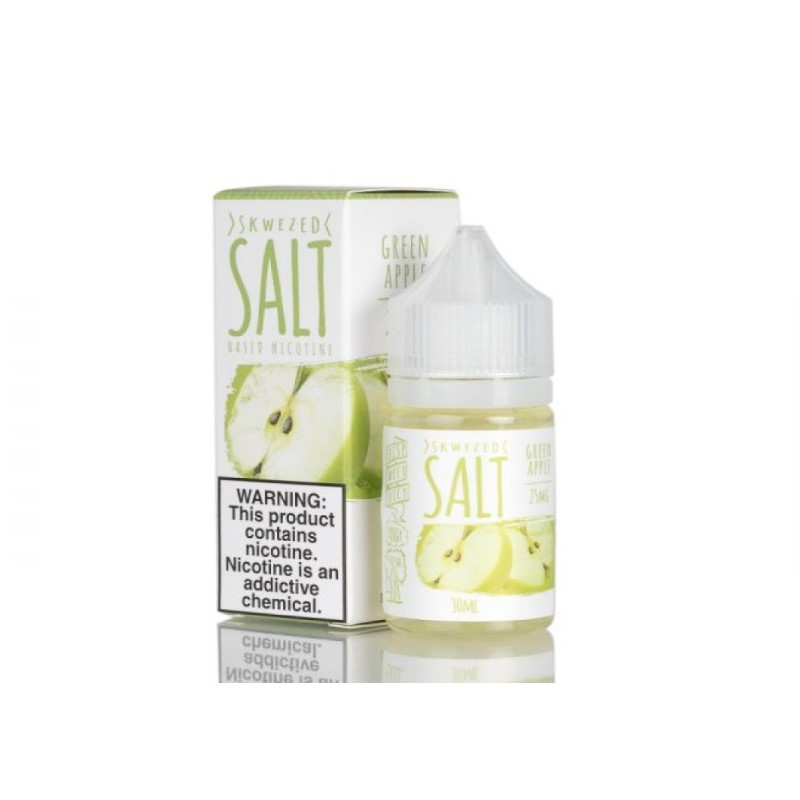 SKWEZED Green Apple Salt E-juice 30ml