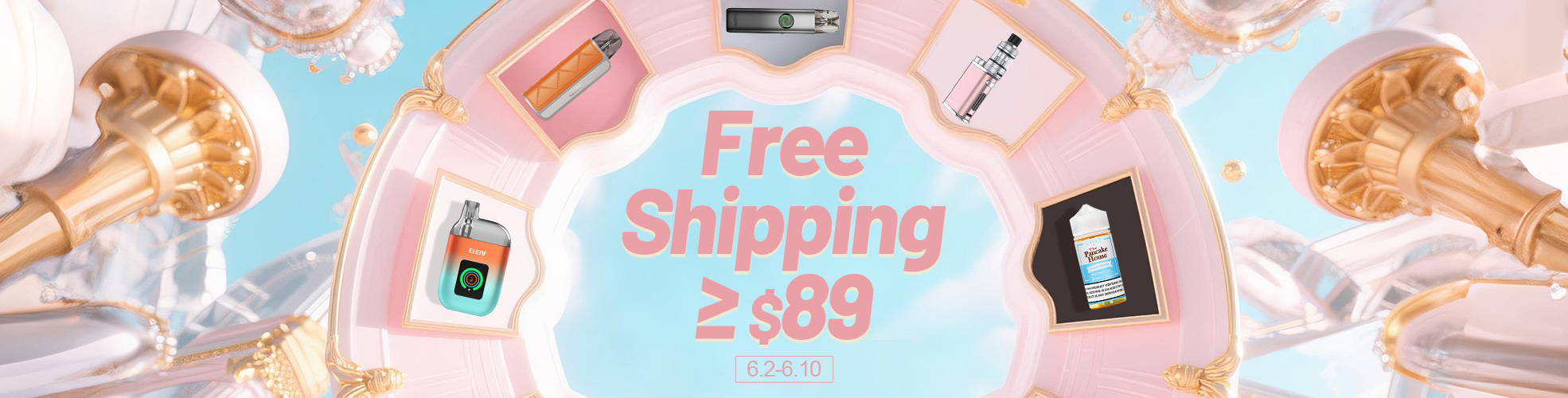 Free Shipping $89+(6.2-6.10)