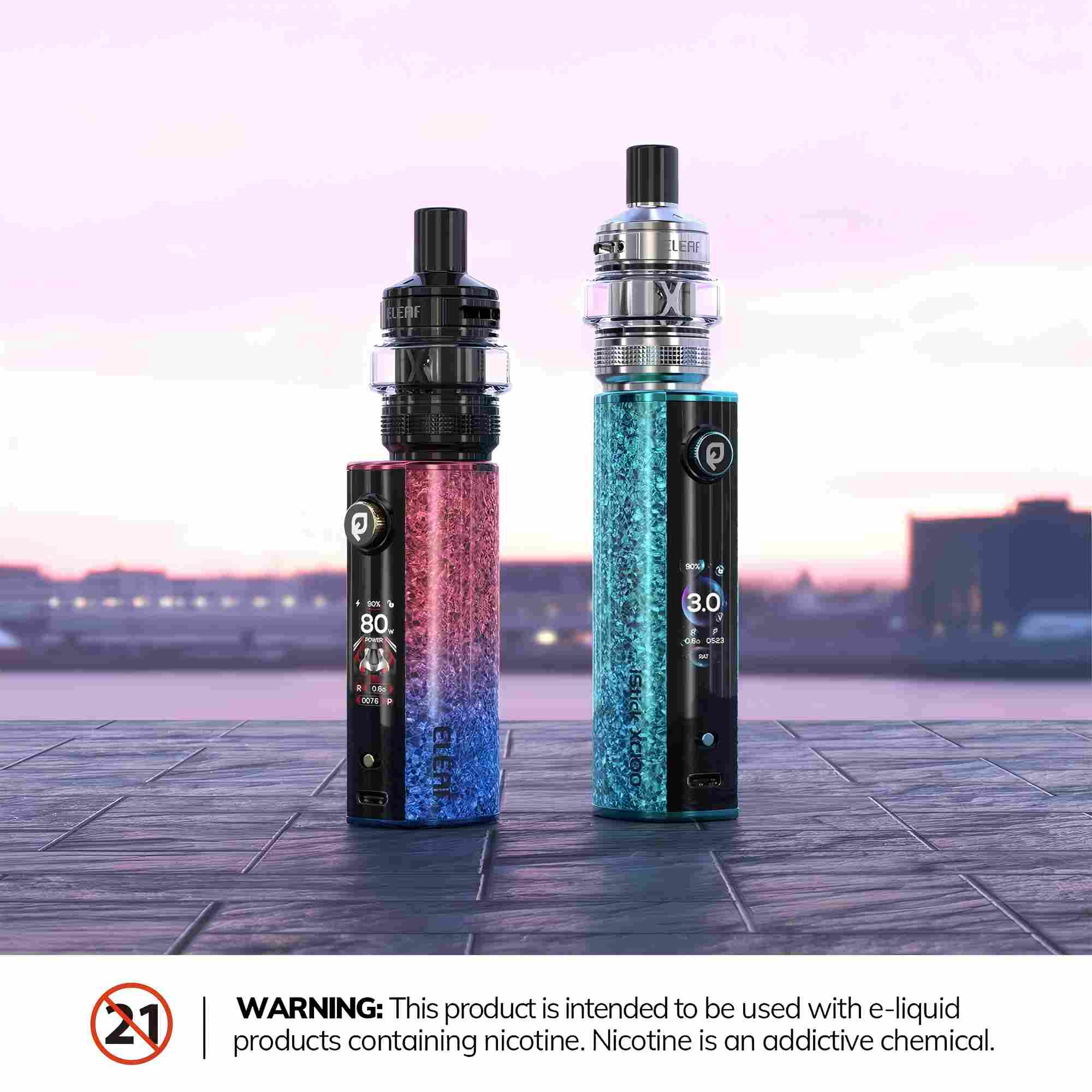 Eleaf iStick X80 and XC100