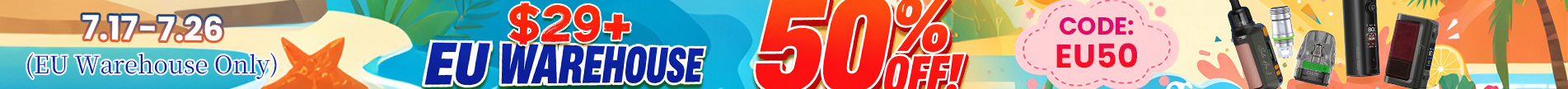EU 50% OFF